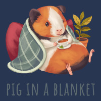 Cozy Guinea Pig In Blanket, Pig In A Blanket Men Denim Jacket | Artistshot