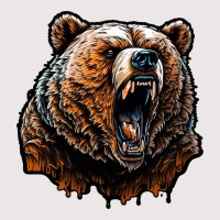 Bear Angry Pocket T-shirt | Artistshot