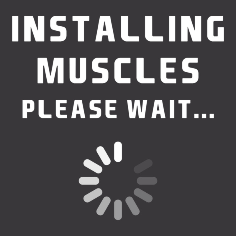 Installing Muscles... Please Wait Ladies Curvy T-Shirt by TimothyMichaelHackett | Artistshot