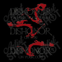 Mushu Dishonor On Your Whole Family Graphic T Shir Youth Hoodie | Artistshot