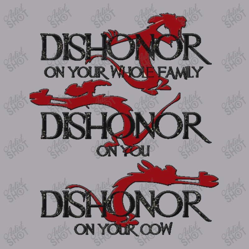 Mushu Dishonor On Your Whole Family Graphic T Shir Youth 3/4 Sleeve | Artistshot