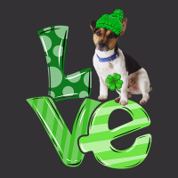 Love Rat Terrier Dog Shamrock Leaf St Patrick Day Vintage Short | Artistshot