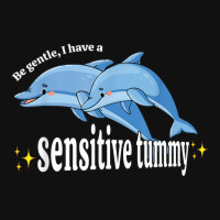 Be Gentle I Have A Sensitive Tummy Baby Bibs | Artistshot