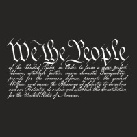 We The People (dark) Ladies Fitted T-shirt | Artistshot