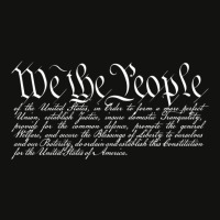 We The People (dark) Scorecard Crop Tee | Artistshot