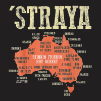 Vintage Aussie Day Straya Australia Map G Day Mate T-shirt | Artistshot