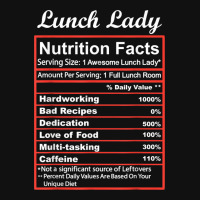 Funny Lunch Lady Nutrition Facts School Cafeteria Graphic T-shirt | Artistshot