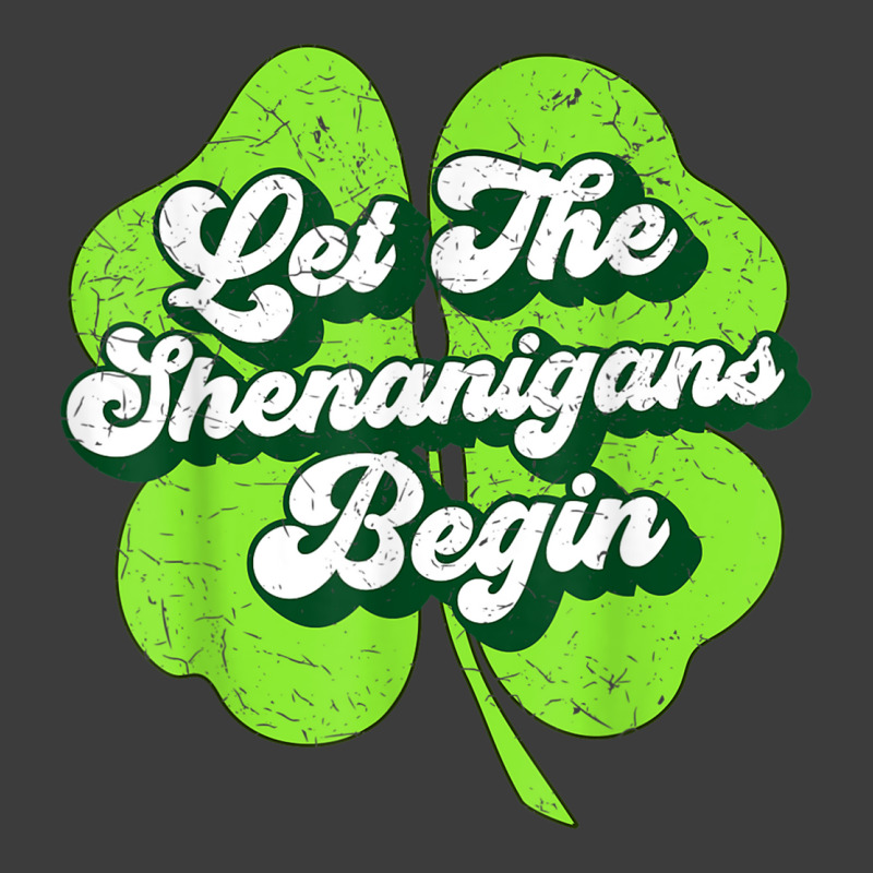 Groovy St Patricks Day Let The Shenanigans Begin W Men's Polo Shirt | Artistshot