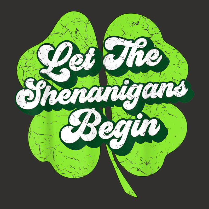 Groovy St Patricks Day Let The Shenanigans Begin W Champion Hoodie | Artistshot