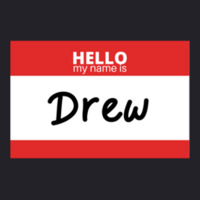 Hello My Name Is Drew Pullover Hoodie Unisex Sherpa-lined Denim Jacket | Artistshot