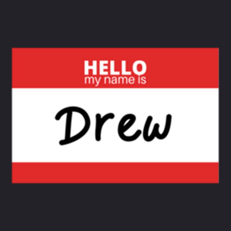 Hello My Name Is Drew Pullover Hoodie Unisex Sherpa-lined Denim Jacket | Artistshot