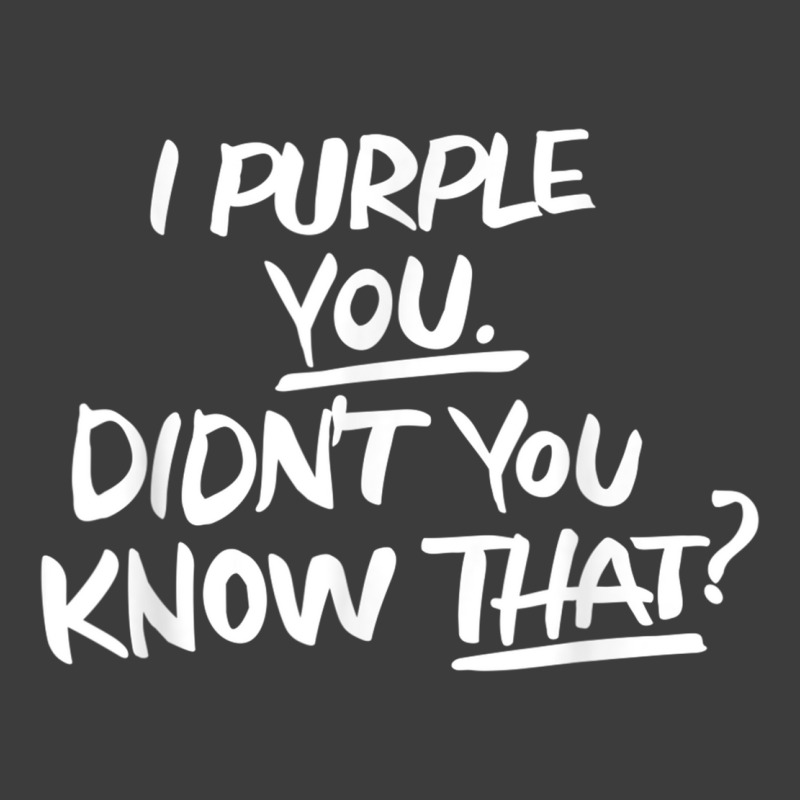 I Purple You Didn't You Know That Funny Korean Mus Men's Polo Shirt | Artistshot