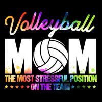 Volleyball Mom The Most Stressful Position On The Fleece Short | Artistshot