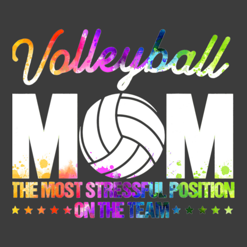 Volleyball Mom The Most Stressful Position On The Men's Polo Shirt | Artistshot