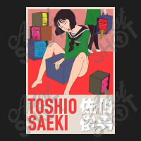 Toshio Saeki Sitting With Box Classic T-shirt | Artistshot