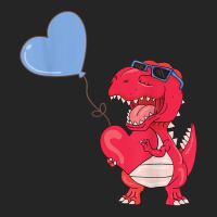 Dinosaur With Heart Balloon Valentines Day Love Bo Unisex Hoodie | Artistshot