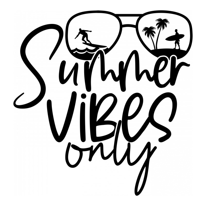 Summer Vibes Only Crop Top by Purpleblobart | Artistshot