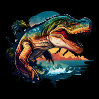 Dinosaurus Ocean Fleece Short | Artistshot