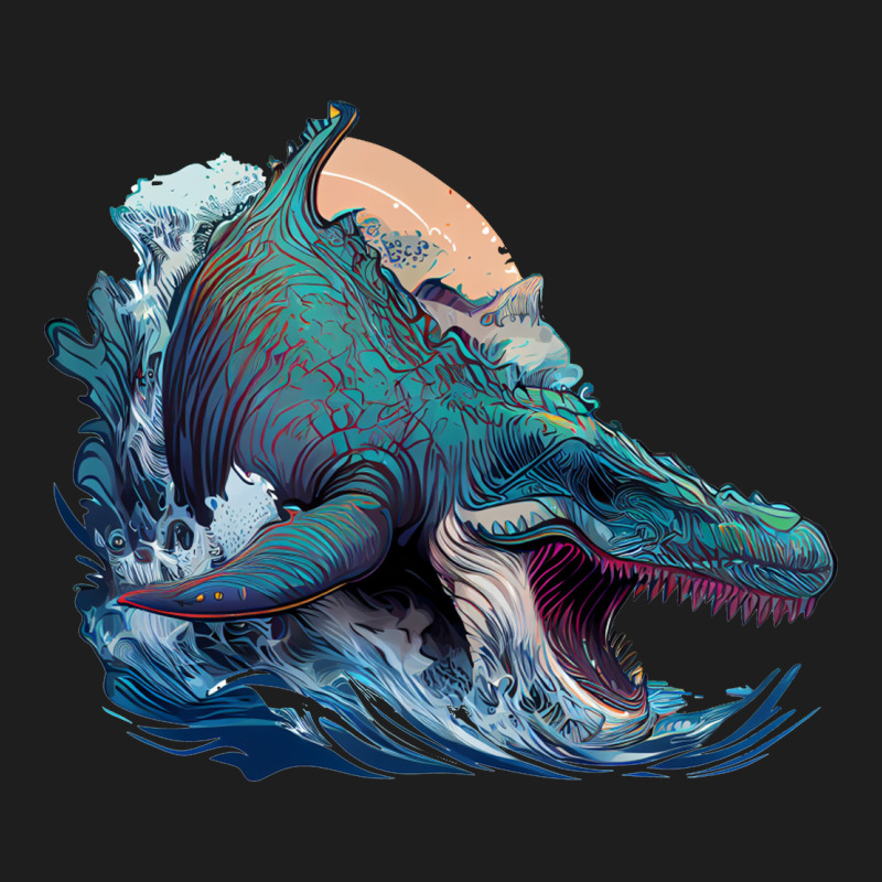 Dinosaurus Ocean Classic T-shirt by UrielTurner100 | Artistshot