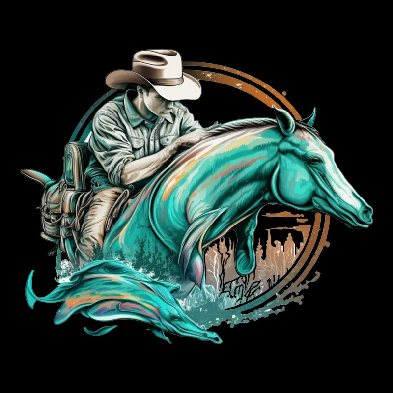 Dolphins Cowboy Long Sleeve Shirts by ZoritaStrong290 | Artistshot