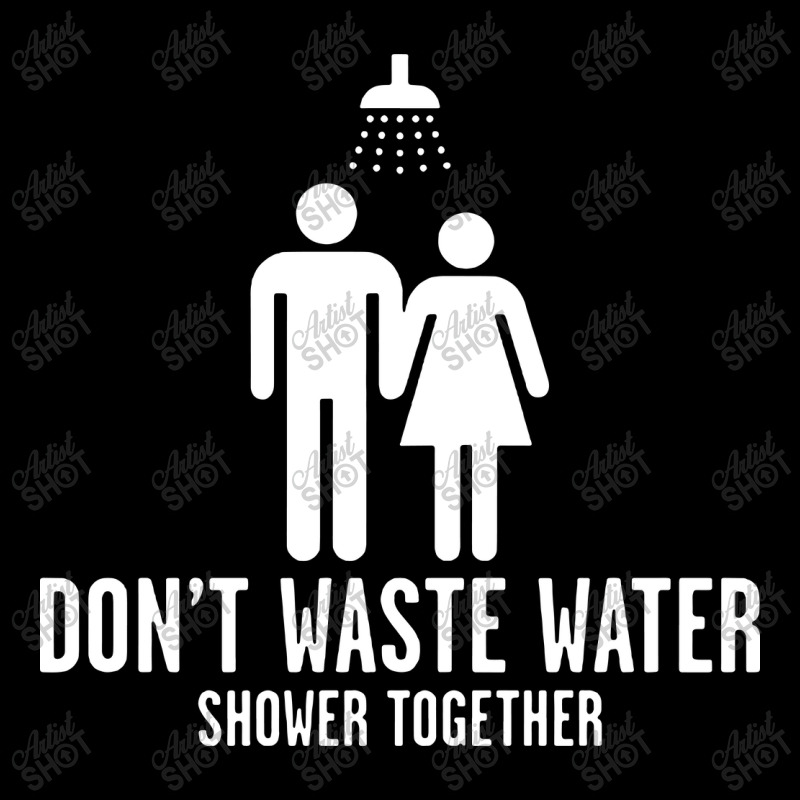 Don't Waste Water Shower Together Maternity Scoop Neck T-shirt by ifa art | Artistshot