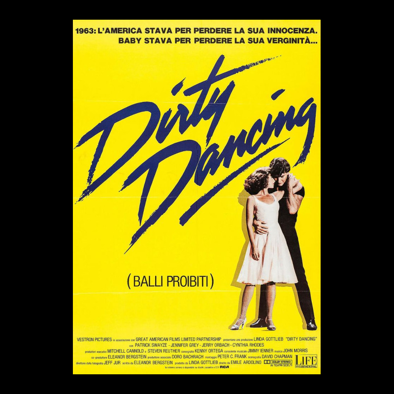 Dirty Dancing - Yellow Dancing Zipper Hoodie | Artistshot