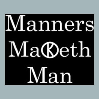 Manners Maketh Man   Slogan Unisex Sherpa-lined Denim Jacket | Artistshot