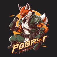 Fox Fighter T-shirt | Artistshot