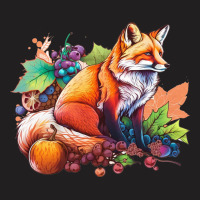 Fox Fruit T-shirt | Artistshot