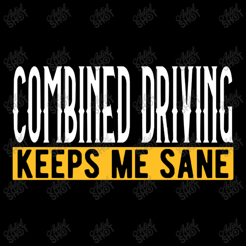 Horse Combined Driving Keeps Me Sane I Car Pocket T-Shirt by luihbecik | Artistshot