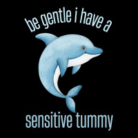 Be Gentle I Have A Sensitive Tummy Cropped Sweater | Artistshot