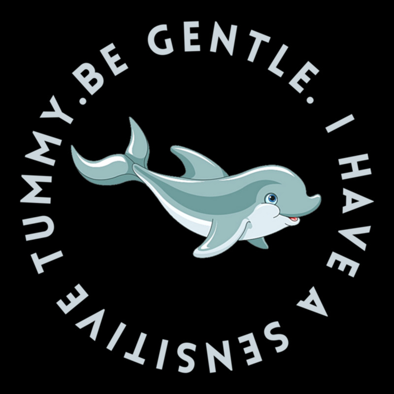 Be Gentle I Have A Sensitive Tummy V-Neck Tee by JOHNBLOMEYER | Artistshot