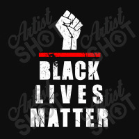 Vintage Black Lives Matter Support | White Crop Top | Artistshot