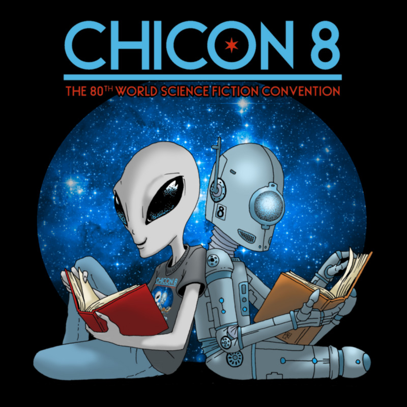 Chicon 8 Alien And Robot Reading Unisex Jogger by CynthiaTheresaWhite | Artistshot