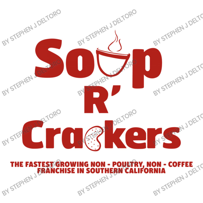 Soup R' Crackers V-Neck Tee by Stephen J Deltoro | Artistshot