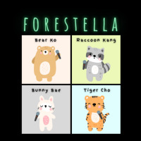 Cute Forestella Fan Art Kids Cap | Artistshot