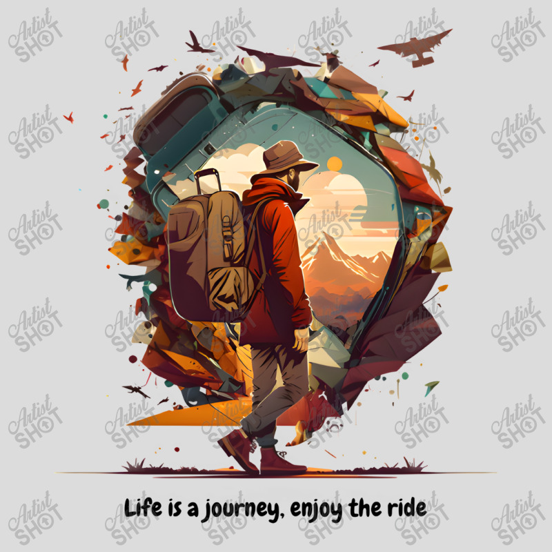 Life Is Journey , And Enjoy The Ride Men's Polo Shirt | Artistshot