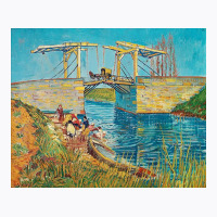 Bridge At Arles T-shirt | Artistshot