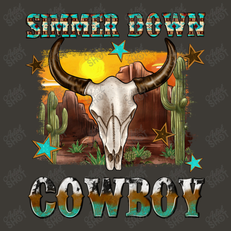 Simmer Down Cowboy Bucket Hat | Artistshot