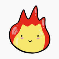 Chibi Calcifer T-shirt | Artistshot