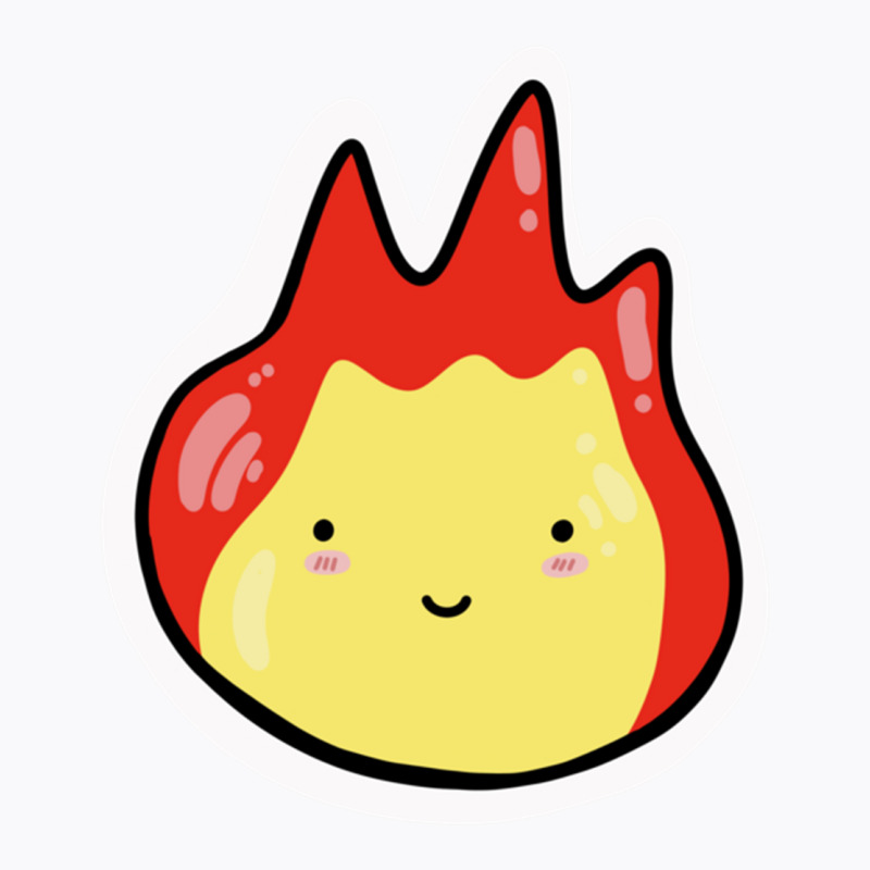 Chibi Calcifer T-Shirt by PEGGYBROWNEE | Artistshot