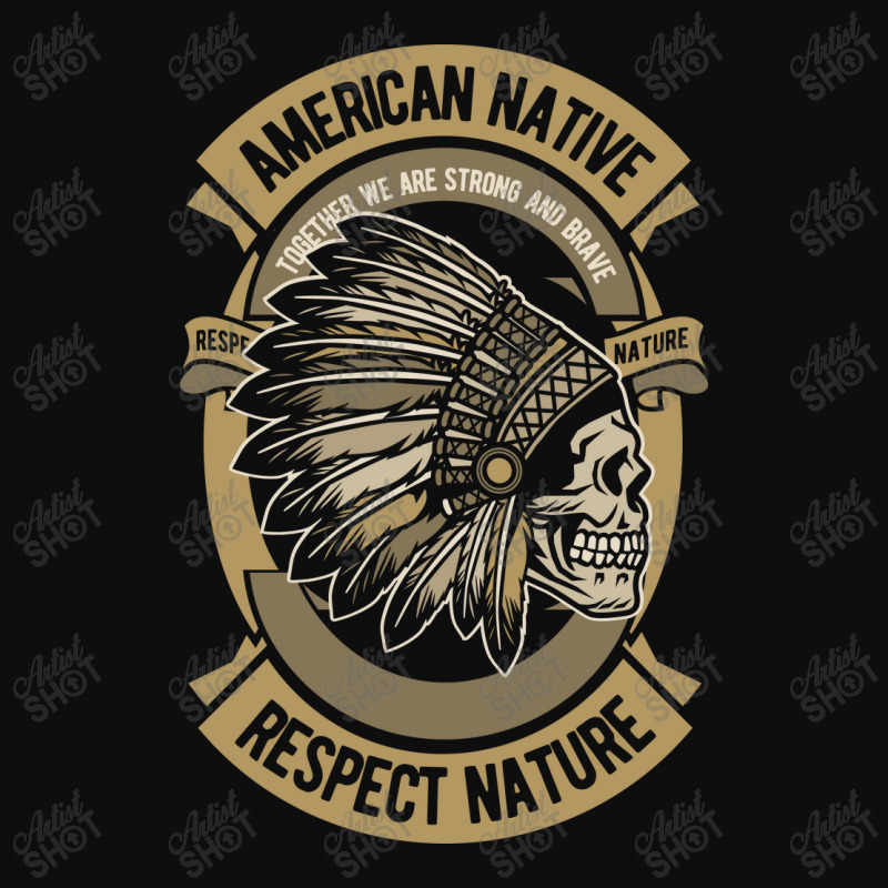 American Native Respect Nature Crop Top by LumLum | Artistshot