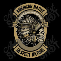 American Native Respect Nature Cropped Hoodie | Artistshot