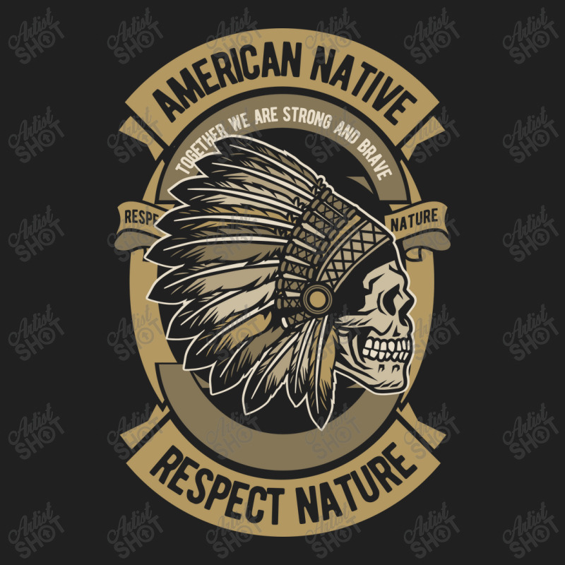 American Native Respect Nature Ladies Polo Shirt by LumLum | Artistshot