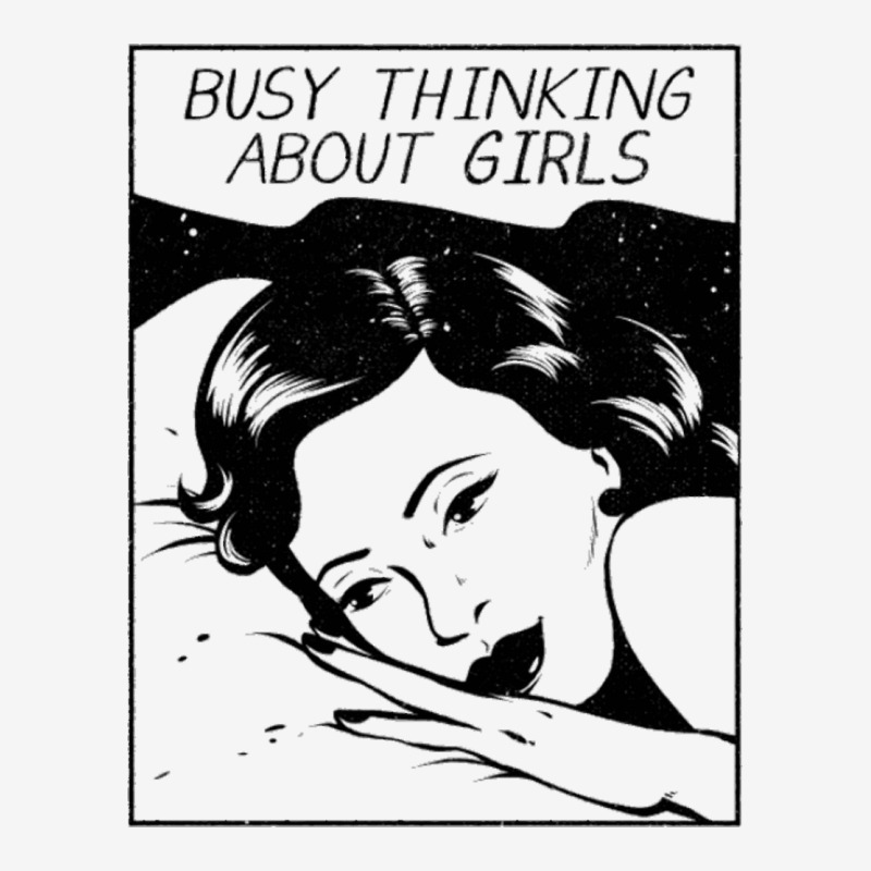 Busy Thinking About Girls   No Bg Graphic Youth T-shirt | Artistshot