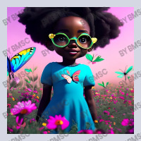 Little Black Girl With Eyeglasses Fleece Short | Artistshot