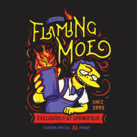 Flaming Classic Drink T-shirt | Artistshot