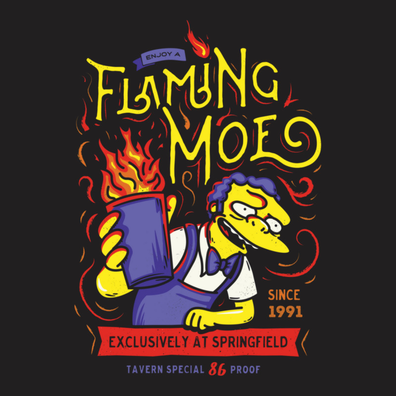 Flaming Classic Drink T-shirt | Artistshot