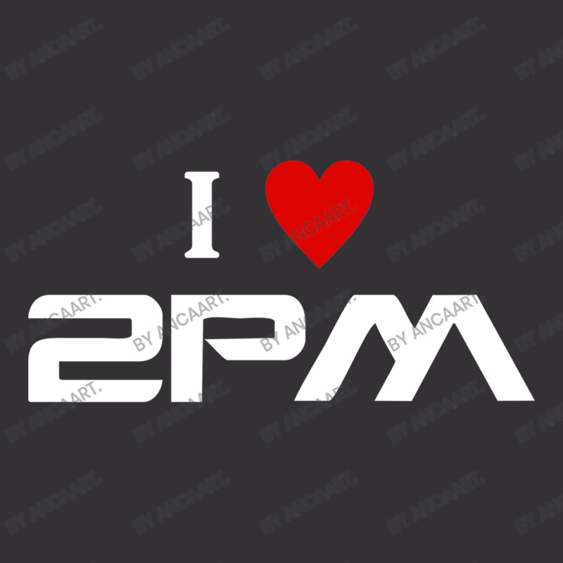 I Love 2pm Vintage Hoodie | Artistshot