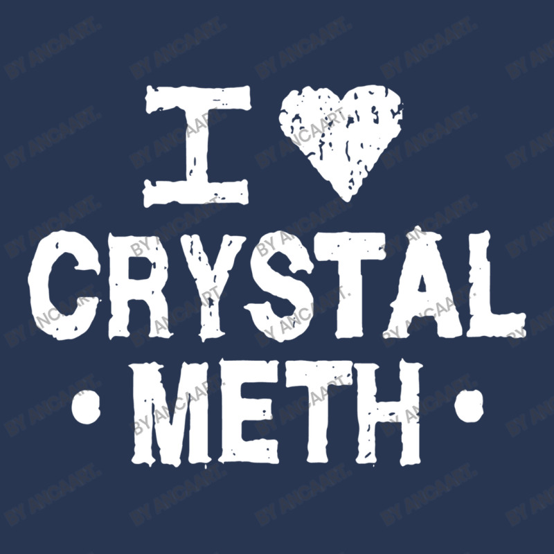 I Love Crystal Meth Men Denim Jacket | Artistshot